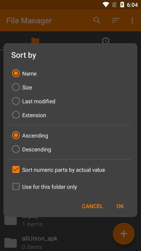 简易文件管理器手机版 v6.12.1