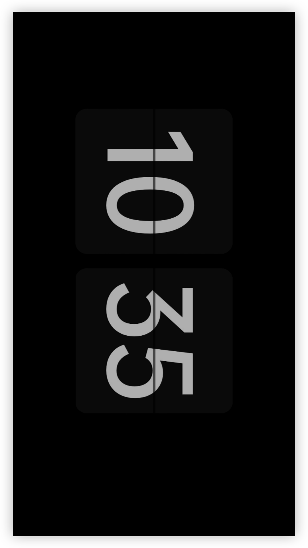 全屏翻页时钟APP v1.4.3