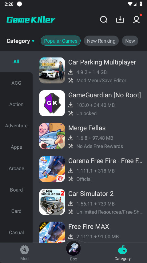 gamekiller最新版 5.3.3.1安卓版 v5.3.3.1