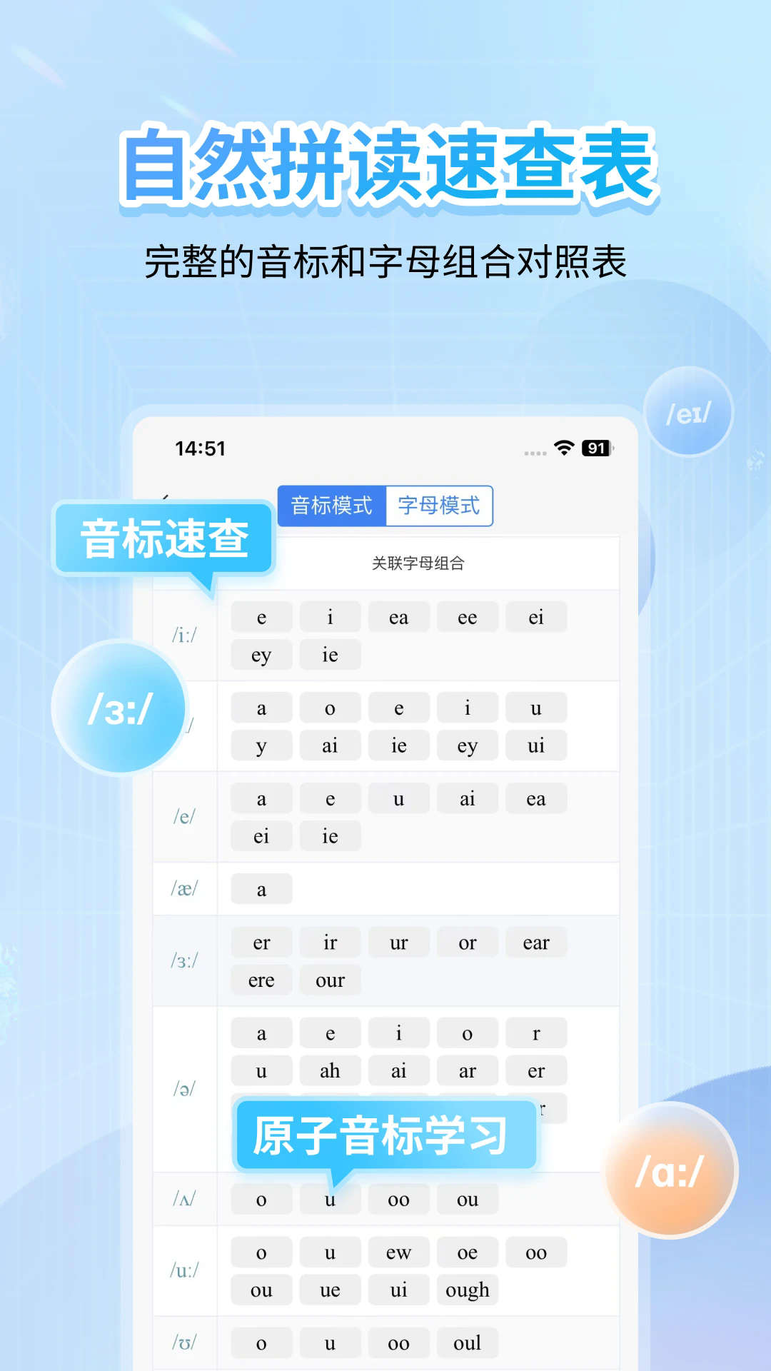 英语音标学习软件 v5.8.6