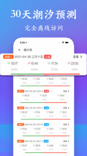 潮汐表查询2021最新app v5.3.3