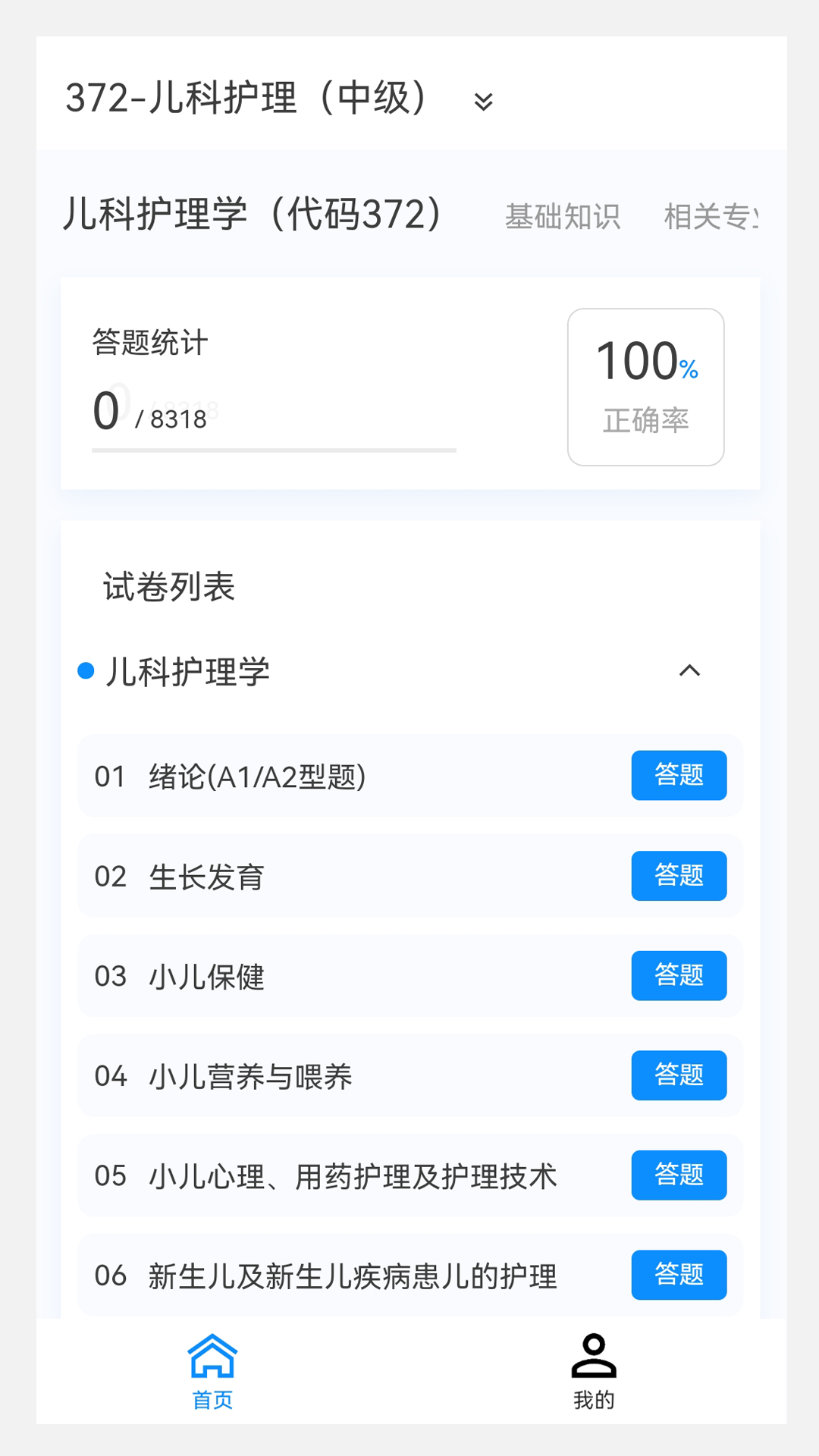 主管护师100题库最新版 v1.5.0