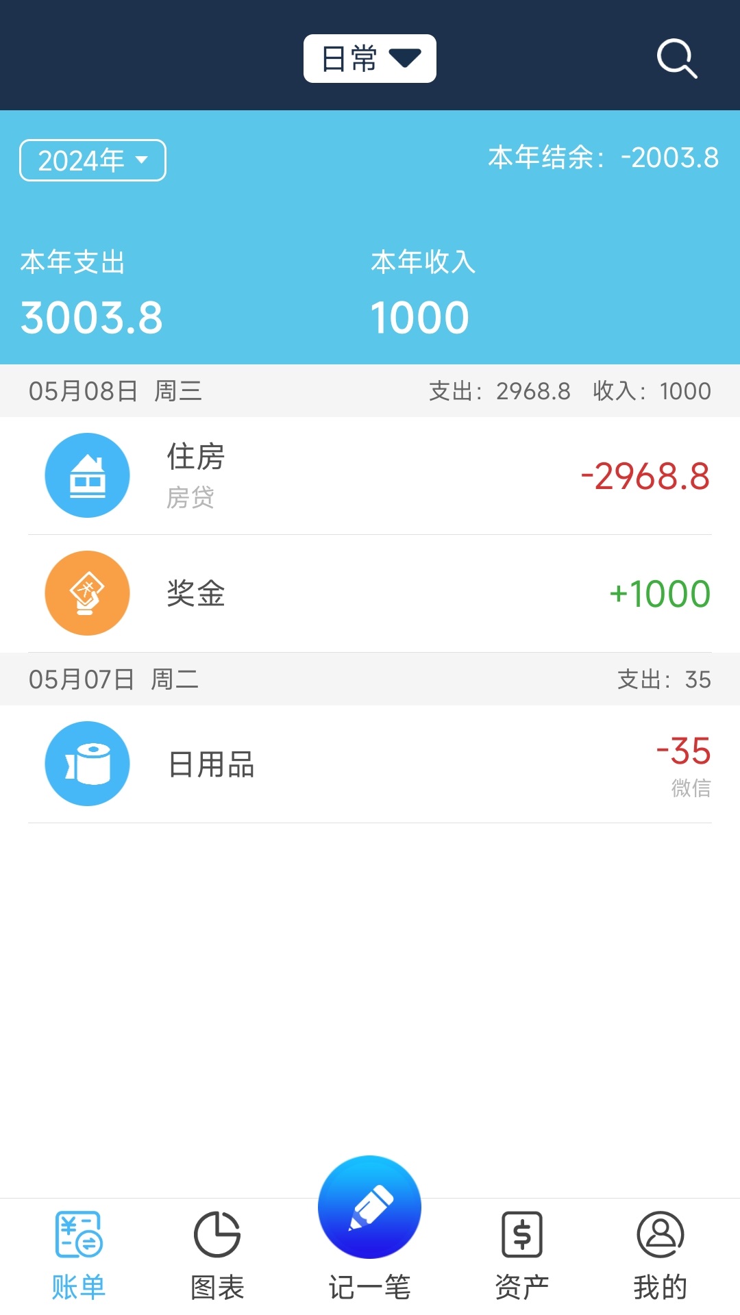 简易家庭记账本app v66.0