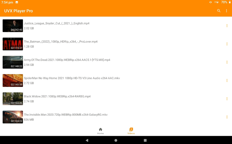 UVX播放器app免费版 v3.7.2