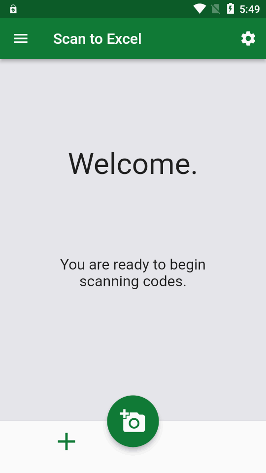 条码扫描到excel软件 v1.26.1