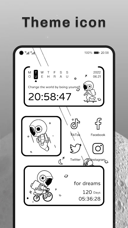 我的桌面iScreen桌面小组件 v1.9.88