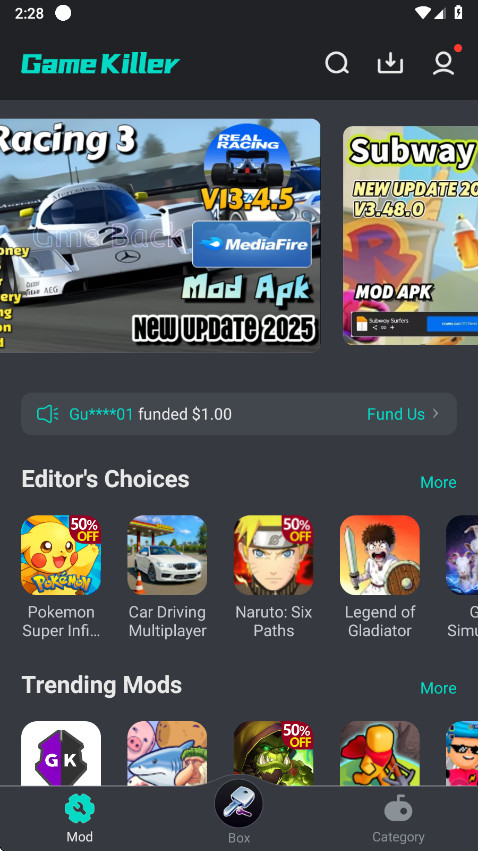 gamekiller最新版 5.3.3.1安卓版 v5.3.3.1